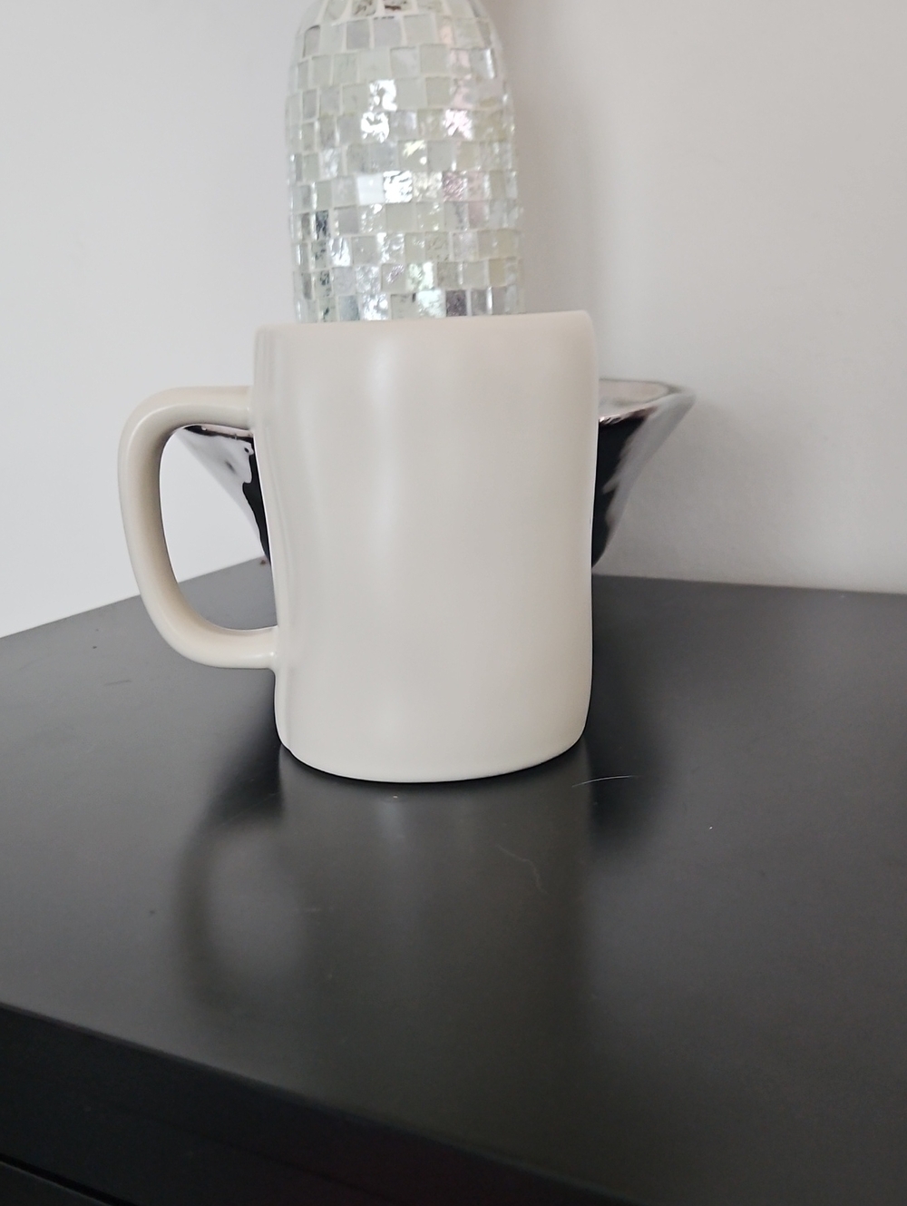 Rae Dunn Ceramic Cream SURVIVOR Mug - Picture 2 of 3